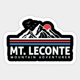 Mt. Leconte Great Smoky Mountains - Mont Le Conte Sticker